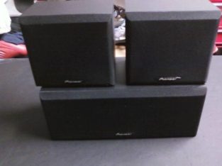 Pioneer S-CR400-K 3-piece Surround Speaker System – $30