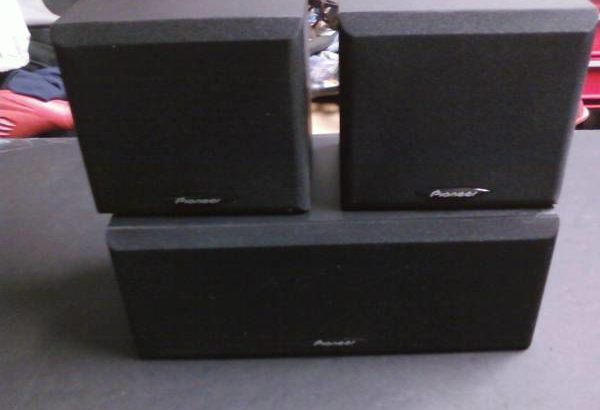 Pioneer S-CR400-K 3-piece Surround Speaker System – $30