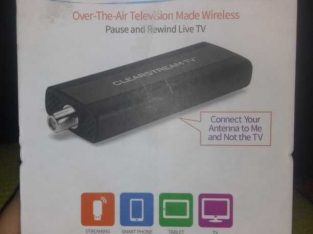 Clear stream tv over the air television made wireless pause and rewind live tv