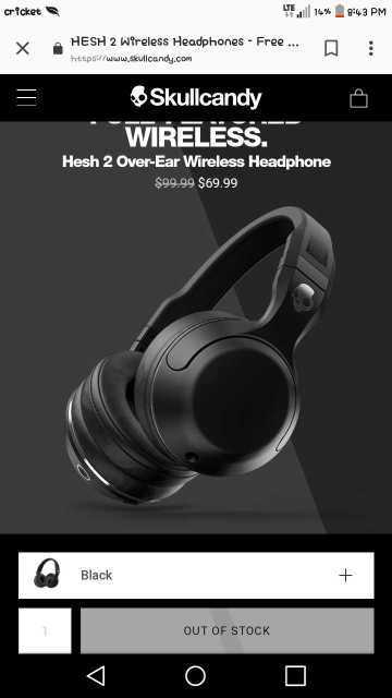 Skullcandy Hesh 2 Wireless Headphones