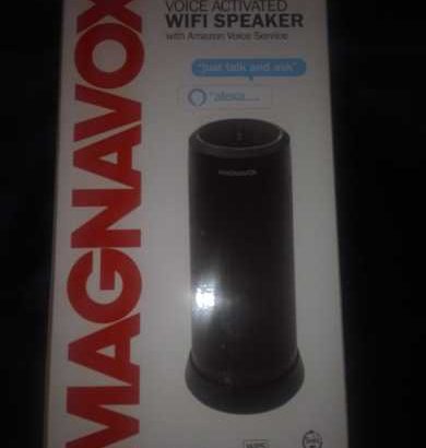 New unopened Magnavox voice activated Wi-Fi speaker